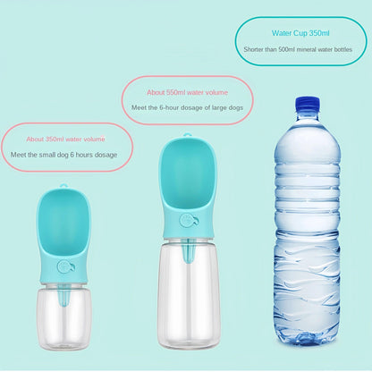 2-in-1 Pet Water Bottle