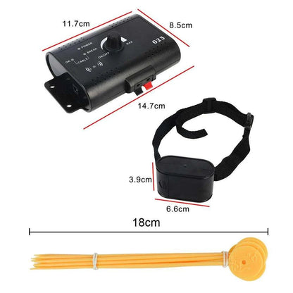 Wireless Electronic Pet FenceDescription:

Keep your dog safe while giving them freedom! This electronic pet fence system trains your pup to stay within set boundaries, ensuring their security wRegal Pet PalaceRegal Pet PalaceWireless Electronic Pet