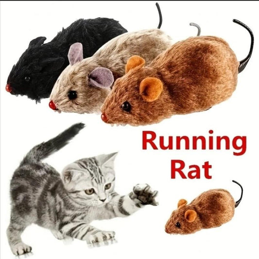Lifelike Plush Mouse Toy