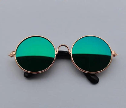 Vintage Round Pet Sunglasses