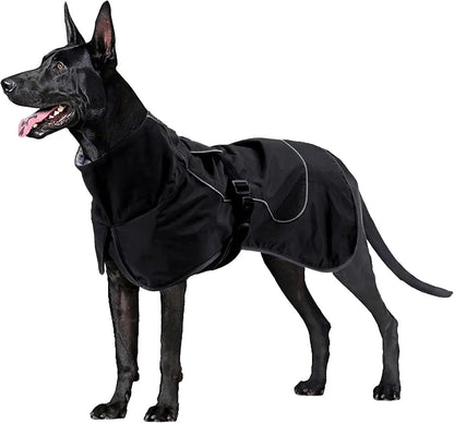Waterproof Dog Jacket with Fleece