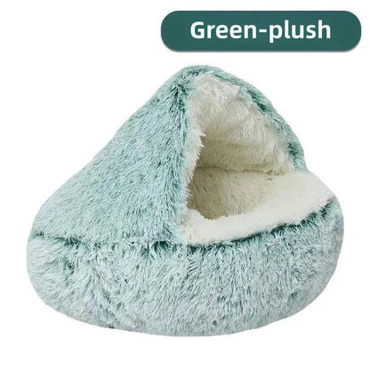 Cozy Plush Cat Nest