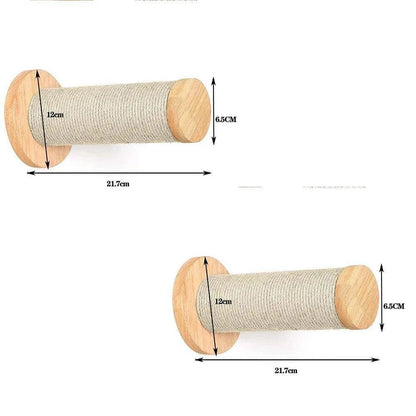 Wall-Mounted Cat Climbing TreeDescription:

Transform your home into a feline paradise with this cat tree. Featuring climbing shelves, a hammock, and a cozy house, your kitten will love their newRegal Pet PalaceRegal Pet PalaceWall-Mounted Cat