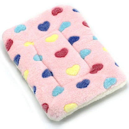 Cozy Plush Cat Bed Mat