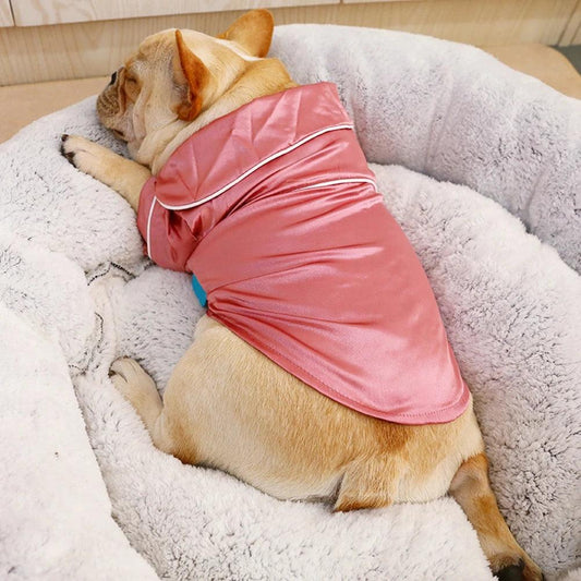 Silk Dog Pajamas for Sleep