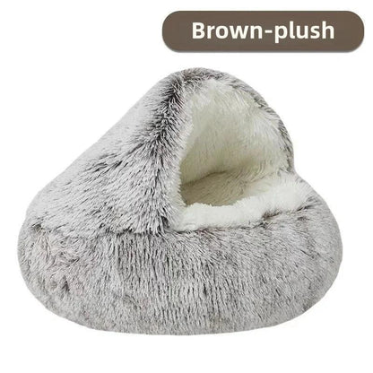 Cozy Plush Cat Nest