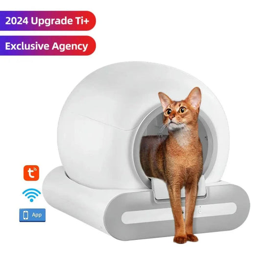 Smart Self-Cleaning Litter BoxDescription:

Experience the future of cat care with this 2024 upgraded, self-cleaning cat litter box. Keep your home fresh and odor-free with minimal effort, offeriRegal Pet PalaceRegal Pet PalaceSmart Self-Cleaning