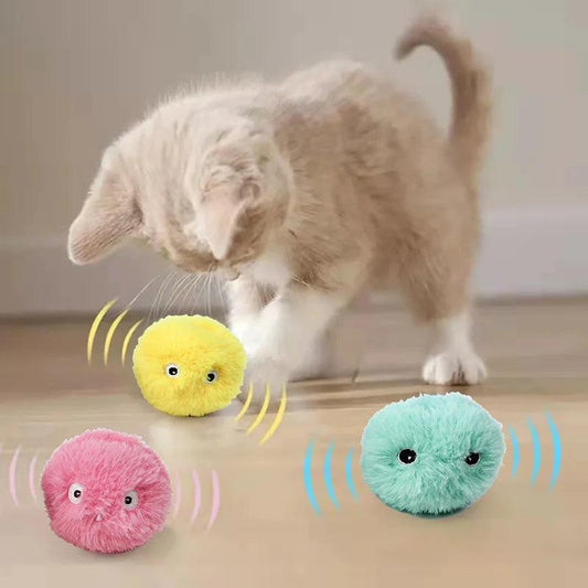 Interactive Catnip Plush Toy