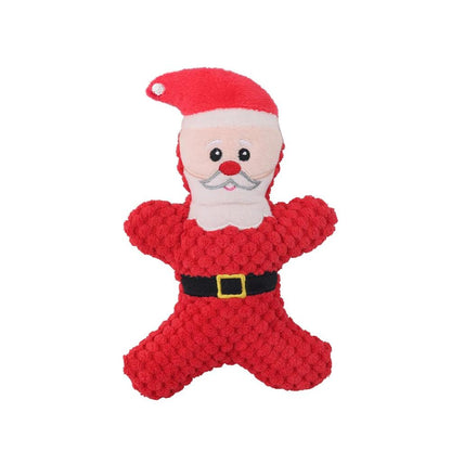 Festive Squeaky Dog Toy