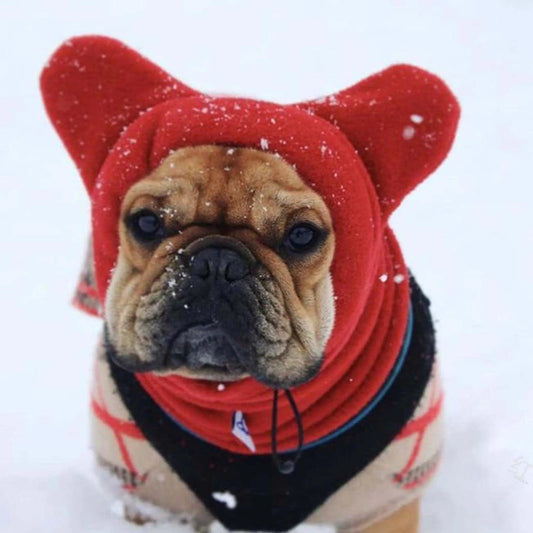 Cozy Fleece Dog Winter Hat