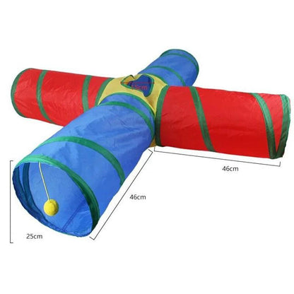 Crinkle Cat Tunnel Toy