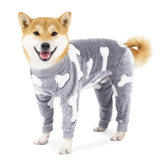 Cozy Winter Dog Pajamas