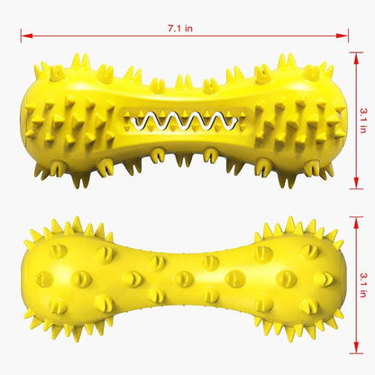 Indestructible Dumbbell Chew Toy