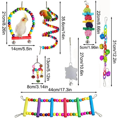7-in-1 Bird Toy Set