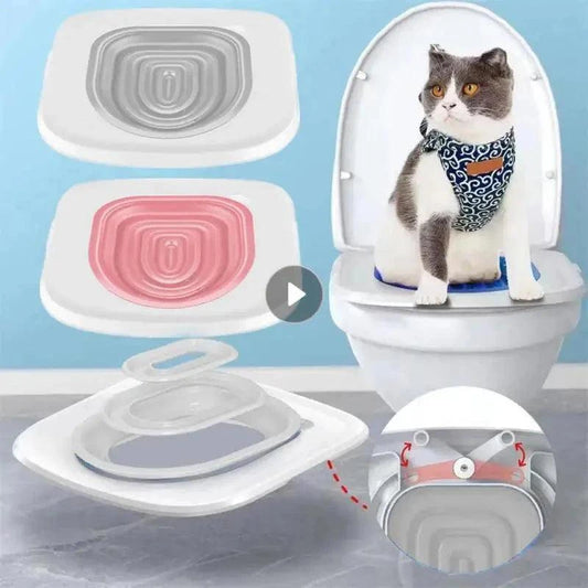 Reusable Cat Toilet Training KitDescription:

Tired of messy litter boxes? Train your cat to use the toilet effortlessly with this reusable training kit—saving you time, money, and hassle!

BenefitRegal Pet PalaceRegal Pet PalaceReusable Cat Toilet