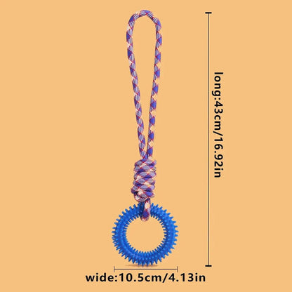 Spiked Ring Dog Training Toy