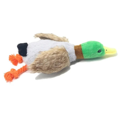 Squeaky Plush Duck Toy